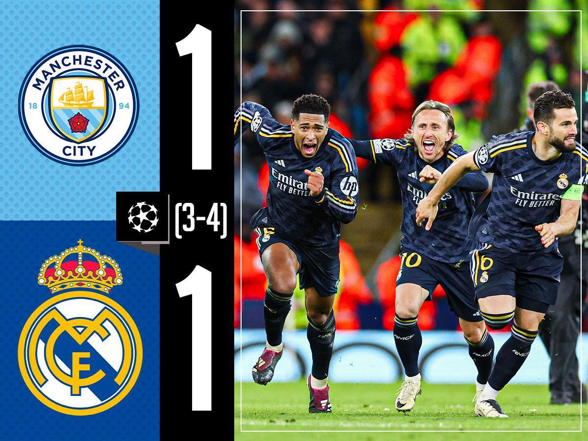 曼城力挫多特蒙德，晋级欧冠半决赛